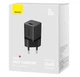 Зарядний мережевий пристрій Baseus GaN5 30W 1Type-C Quick Charge3.0/Power Delivery (CCGN070401) Black - изображение 15