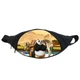 Поясная сумка бананка Панда Кунг-фу (GBP03) Gear Bag черная - изображение 1