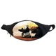 Поясная сумка бананка Панда Кунг-фу (GBP06) Gear Bag черная - изображение 1