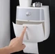 Держатель для туалетной бумаги и бумажных полотенец в ванную Towel Holder Ecoco Белая - изображение 5