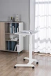 Приставной мобильный столик с регулировкой высоты Officepro ODM380W White - изображение 16