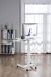 Приставной мобильный столик с регулировкой высоты Officepro ODM460W White - изображение 19