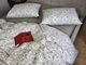 Комплект постільної білизни Комфорт Текстиль linen Клео Полуторній на гумці (2070175429) - зображення 6
