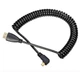 Кабель HDMI - micro HDMI, лівий кутовий (50-150см) - изображение 3