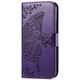 Чехол-книжка с рисунком UniCase Butterfly Pattern для TECNO Spark Go 2024 / Spark 20C - Dark Purple - изображение 4