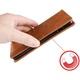 Чохол-книжка Deexe Retro Style для ZTE Blade V50 Design / Blade A73 - Brown - зображення 4