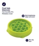 Миска-лабіринт для кішок Petstages Cat Fun Feeder Wave Grn SM Фан XS для корму Салатовий (pt69717) - зображення 2