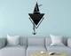 Декоративне панно на стіну з дерева Upwood Decor Корабель Ship 120 х 60 см black - зображення 1
