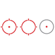 Прицел коллиматорный Holosun HE512T-RD точка 2 MOA + круг 65 МОА - изображение 6