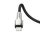 Кабель Baseus Cafule Series Metal Data Cable Type-C to iP PD 20W 1m Black (CATLJK-A01) - зображення 4