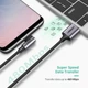 Кабель UGREEN US284 Right Angle USB-A до USB-C Cable 3m (Space Gray) (UGR-70255) (UGR-70255) - зображення 3