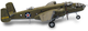 Збірна модель Academy USAAF B-25B Battle of Midway 80th Anniversary масштаб 1:48 (8809845380184) - зображення 6