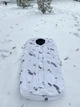 Зимовий Спальник Військовий -35° Спальний Мішок на Флісі ХХЛ Армійський Тактичний Теплий 210*100 ЗСУ Білий Камуфляж + Подушка - зображення 1