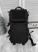 Тактичний водонепроникний рюкзак Tactical Bag Black 40 л - изображение 3