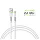 Кабель Intaleo CBFLEXL1 USB-Lightning 1.2м White (1283126487460) - изображение 1