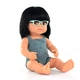 Кукла Miniland девочка азиатка в очках 38 см в одежде подарочная коробка - изображение 2