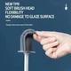 Гнучка силіконова щітка для унітазу з тримачем Cleaner Toilet Brush 384 - зображення 9