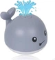 Іграшка для ванної кімнати Кит с фонтаном, що світиться сірий Bath Toy whale - изображение 2