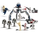 Конструктор LEGO Star Wars Бойовий набір Клон-солдат та бойовий дроїд (75372) - изображение 4
