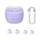 Бездротові навушники Baseus Bowie WM02 True Wireless Earphones BT5.3 40/300mAh 5h (NGTW180105) Purple - зображення 6