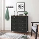 Комод у вітальню Brown Loft_Apartament 80 х 30 х 81,5 см коричневий чорний - зображення 3