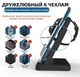 Док-станція бездротової зарядки 3 в 1 Q10 15W Samsung, S25, S24, S23, S22, S21,S20, S10, Ultra, Note и Galaxy Watch 5, 4 и Active Buds (та інші + Iphone) - зображення 3
