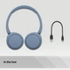 Наушники Sony WH-CH520 Wireless Blue (WHCH520L.CE7) - изображение 3
