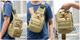 Сумка тактическая Molle ЗСУ 8018 20х28х12 см койот - зображення 6