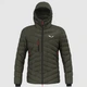 Куртка чоловіча Salewa Ortles Med 3 RDS DWN Jacket Men S Темно-оливковий - зображення 1