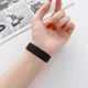 Ремешок для фитнес браслета Xiaomi Mi Band 8,9,10 миланская петля черный - изображение 5