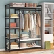 Дизайнерская Напольная вешалка в стиле Loft Design 180x40x180h Черный/Дерево ATL359 - изображение 3