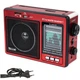 Радиоприемник FM Golon RX-006UAR USB/SD с ручкой red - изображение 2