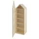 Детский шкаф домик для вещей Амстердам Little Room Little Room Baby House ваниль (VAN-1301-9) - изображение 1