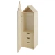 Детский шкаф Амстердам Little Room Little Room Baby House ваниль (VAN-1301-8) - изображение 1