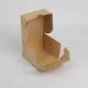 Коробка подарочная с Печатью Именная eko-kraft 110*110*80 мм - упак 10 шт - Маленькая Крафт коробочка для сладостей и каравая - изображение 3