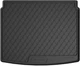 Коврик в багажник (резиновый) Gledring для Seat Ateca 2016- (с двухуровневым полом) (верхний уровень), (GR 1805) - изображение 1