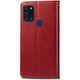 Шкіряний чохол книжка GETMAN Gallant (PU) для Samsung Galaxy A21s Червоний - зображення 3