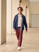 Джинсовая куртка мужская Uniqlo 694778482 S Синяя (1159795280) - изображение 15