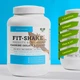 Білковий коктейль для схуднення протеїн з колагеном 1200 г. FIT SHAKE - EN`VIE LAB полуниця - зображення 1