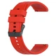 Ремінець для Zepp E - червоний / ширина кріплення 20мм / силікон / Watchbands GT (W46-1WB33784144) - зображення 4