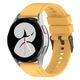 Ремешок для Zepp E - желтый / ширина крепления 20мм / силикон / Watchbands GT (W46-3WB63147341) - изображение 1