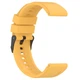 Ремешок для Zepp E - желтый / ширина крепления 20мм / силикон / Watchbands GT (W46-3WB63147341) - изображение 3
