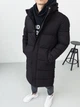 Чоловіча зимова куртка Madiss L Чорна M8083 Black - изображение 8