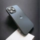 Протиударний чохол CaseFashion Matte Glass case для iPhone 13 Pro Max Titan Grey - изображение 1