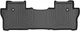 Автомобильные коврики в салон Weathertech на Honda Pilot 7м 16- 2-й ряд черные Хонда Пилот WT0025089 - изображение 1