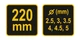 Дырокол ручной VOREL O= 2.5, 3, 3.5, 4, 4.5, 5 мм, l=220 мм 43600 - изображение 3