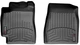 Автомобільні килимки поліки в салон Weathertech на Toyota Camry 01-06 передні чорні Тойота Камри WT0026094 - зображення 1