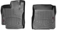 Автомобильные коврики в салон Weathertech на Toyota Venza 12- передние черные Тойота Венза WT0024558 - изображение 1