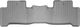 Автомобильные коврики в салон Weathertech на Acura MDX 07-13 2-й ряд серые Акура МДХ WT0011486 - изображение 1