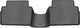 Автомобильные коврики в салон Weathertech на Mazda 6 WG 14-18 2-й ряд черные Мазда 6 WT0012879 - изображение 1